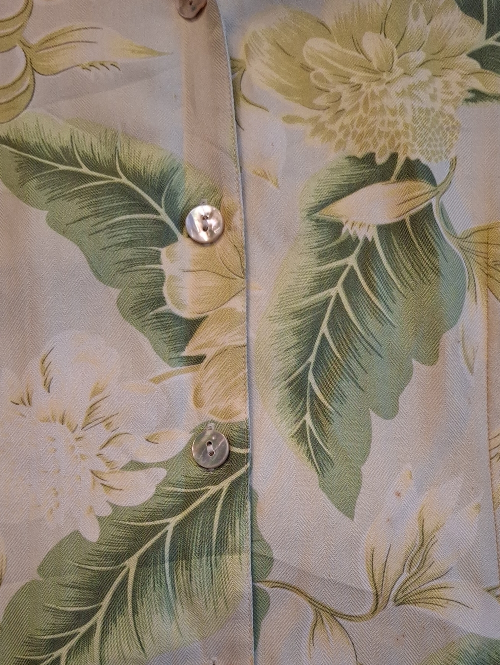 Tommy Bahama Men Hawaiian All Over Print Short Sleeve Casual Shirt Sz Large - Picture 4 of 4